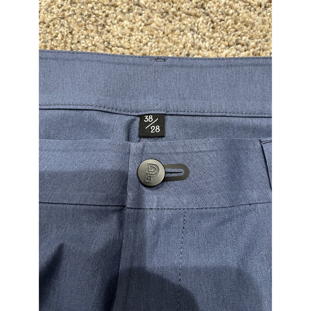 Public Rec All Day Every Day Pants Mens 38/28 Slate Blue Performance Trousers - Picture 3 of 10